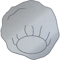 Sterilné kruhové puzdro s gumičkou na nástroje 65 x 85 cm (200 ks/košík)